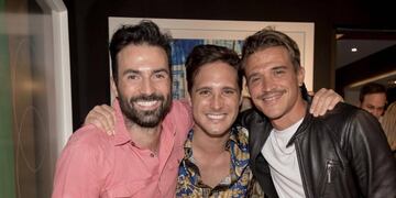 Juanchi Cané junto a Diego Boneta y Pablo Cruz-Guerrero (@juanignaciocane).