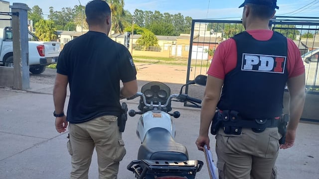 Secuestraron una moto en Santa Fe por una causa en Rafaela