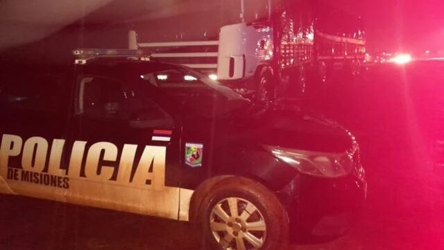 San Vicente: interceptan camión con carga ilegal de soja con destino a El Soberbio.