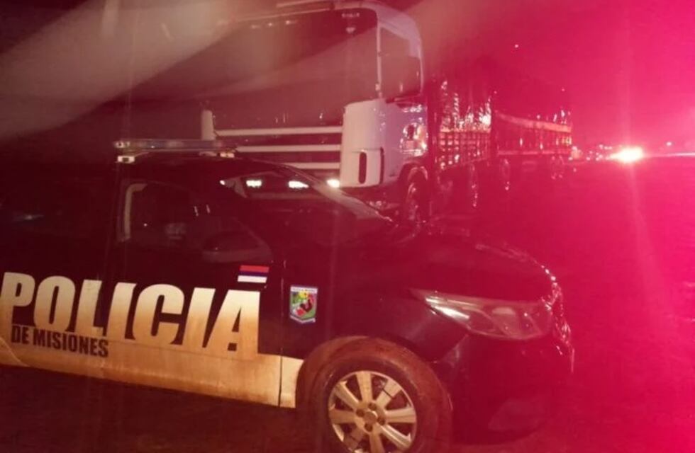 San Vicente: interceptan camión con carga de soja con destino a El Soberbio