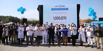 Tucumán superó el millón de vacunas aplicadas.