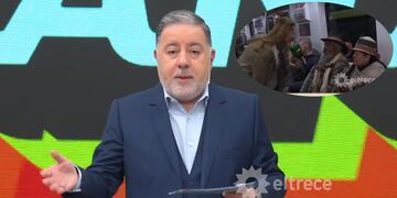 Las disculpas de Fabián Doman en "Bien de mañana". (Collage web)