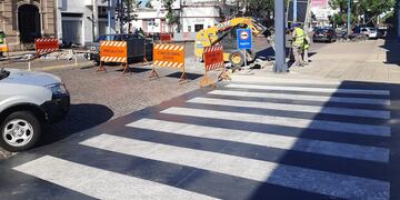 Comenzó la remodelación vial de Avenida Santa Fe