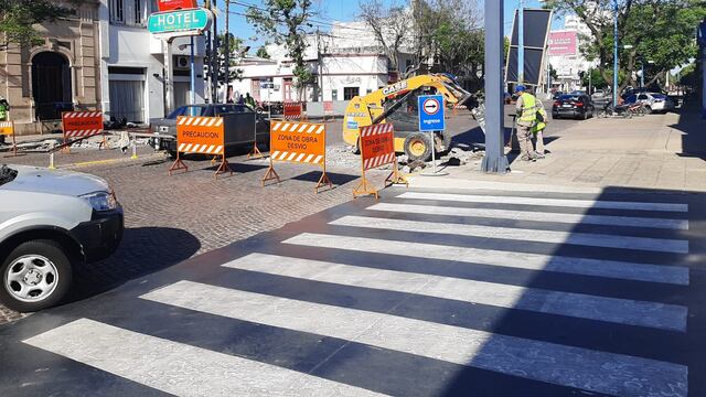 Comenzó la remodelación vial de Avenida Santa Fe