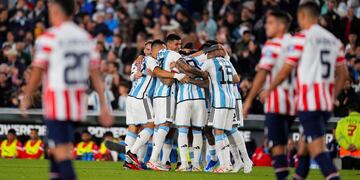 La Selección Argentina le ganó a Paraguay.