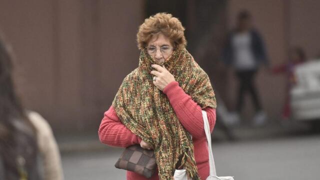 Desde el martes baja notablemente la temperatura.