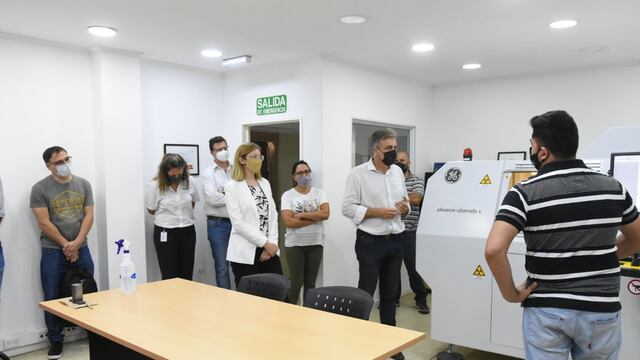 El intendente Luis Castellano recorrió el CENTEC