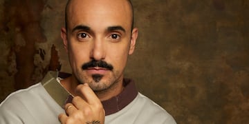 Abel Pintos estuvo en Mendoza y fue sorprendido por el viento Zonda.