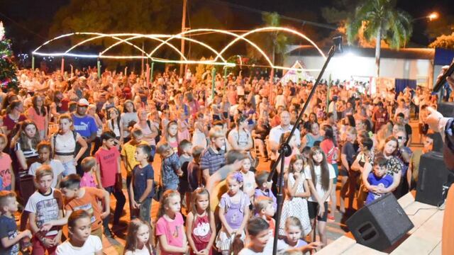 Exitosa Fiesta de Navidad en Colonia Aurora.