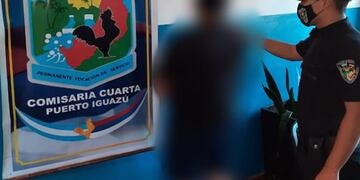 Terminó detenido tras incumplir una orden de alejamiento en Puerto Iguazú.