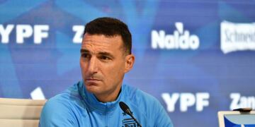 Lionel Scaloni habló en la previa del partido ante Ecuador. Foto: AFA.