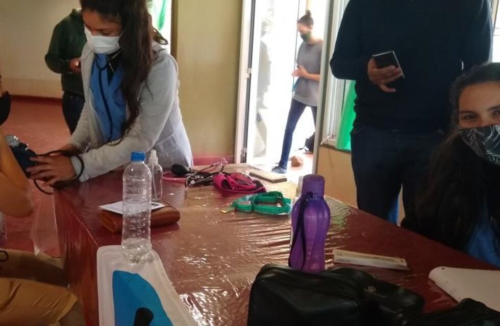 Se desarrolló un operativo integral para personal de la Facultad de Ciencias Forestales