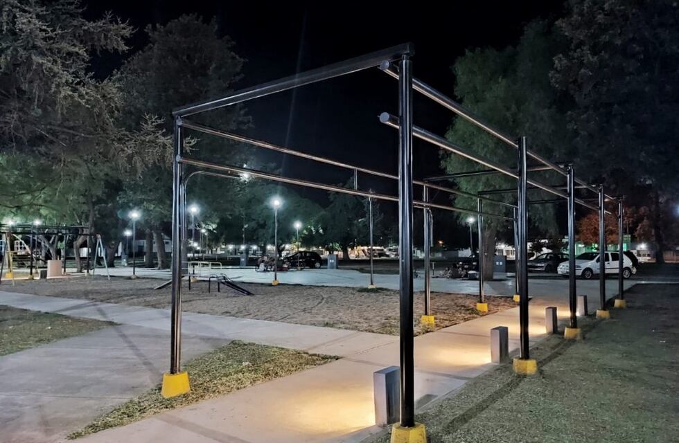 El Parque Ingeniero Romero de Arroyito estaría en un 90% finalizado