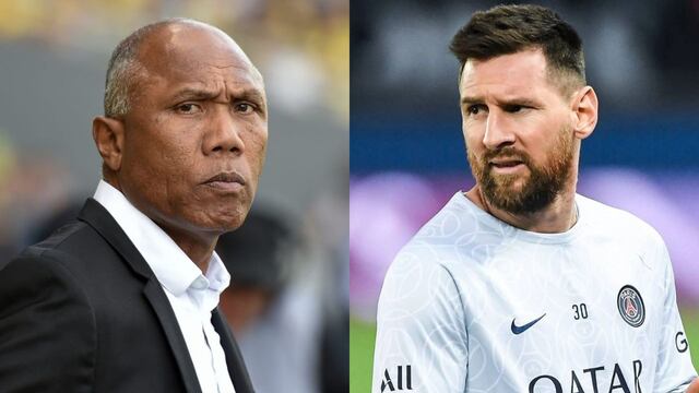 Kombouaré habló de Messi.