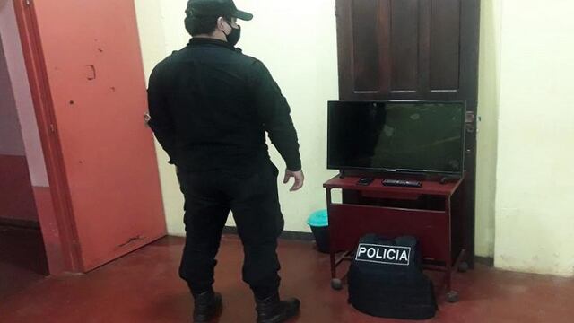 Eldorado: efectivos policiales recuperaron elementos electrónicos sustraídos.