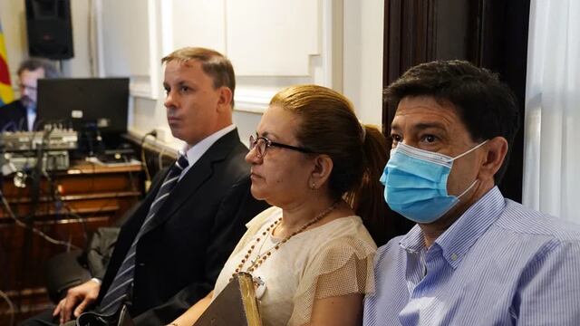 Los padres de Fernando Báez Sosa, en la sexta jornada del juicio por el asesinato de su hijo. Foto: Clarín