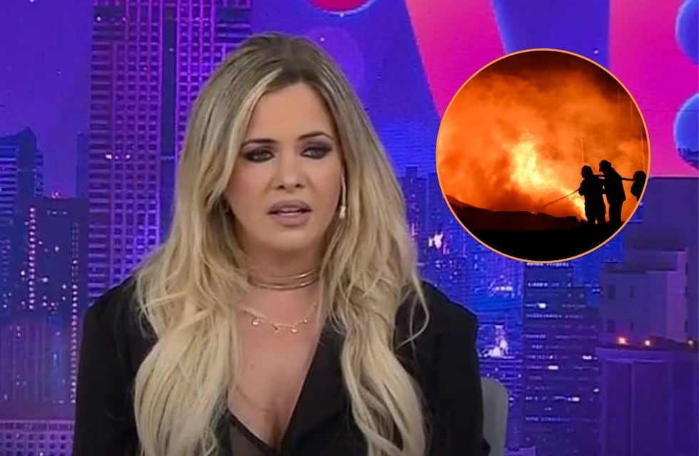 Alejandra Maglietti, devastada, reveló como le tocó de cerca el incendio en Ezeiza: “Se perdió el trabajo de toda una vida”