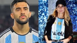 ¿Ya no se esconden? Sabrina Rojas fue a ver a la Selección Argentina y alimentó los rumores de romance con Nico González