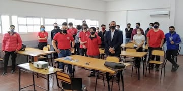Alumnos de la EPET N°34 de la ciudad de Posadas tuvieron una capacitación en Derechos y Garantías Constitucionales.
