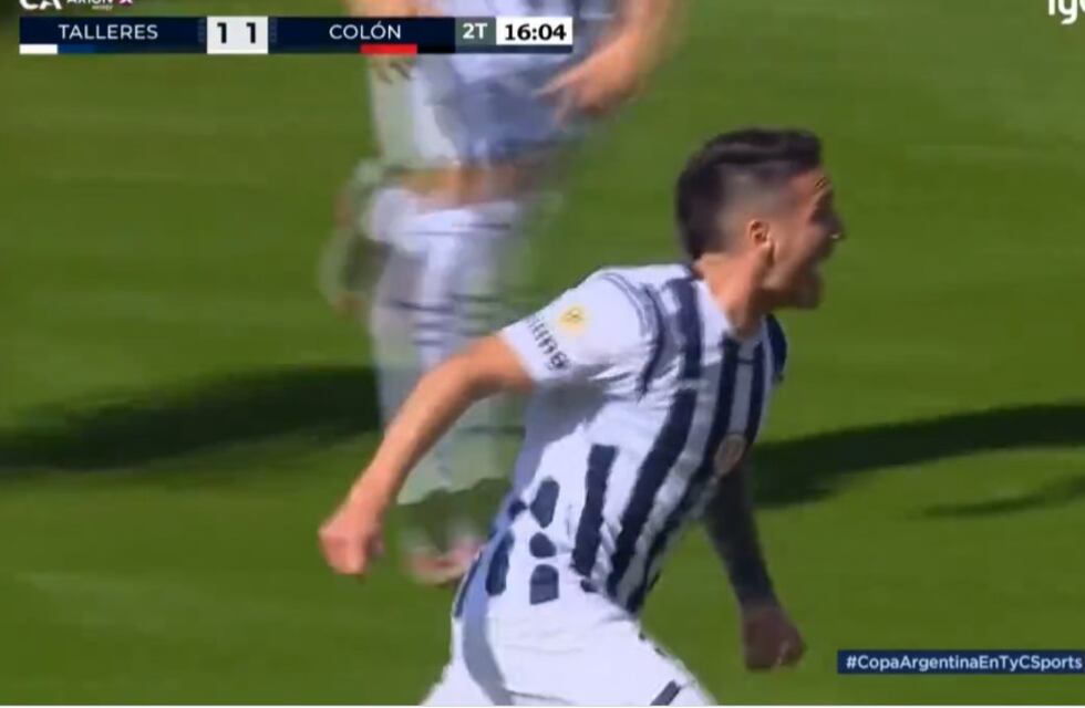 Videos: Los dos goles de Talleres con los que dio vuelta el partido ante Colón en Mendoza