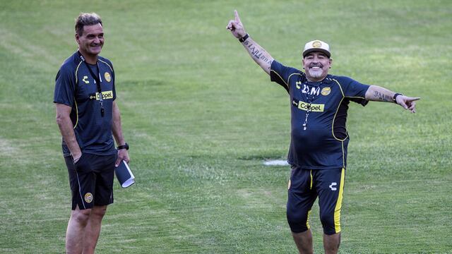 Luis Islas recordó su paso en Dorados con Diego Maradona.