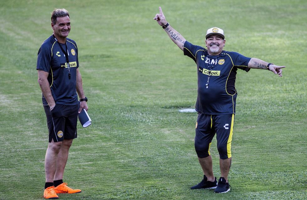Luis Islas recordó su paso con Diego Maradona en Dorados de Sinaloa: “Lo veía feliz”