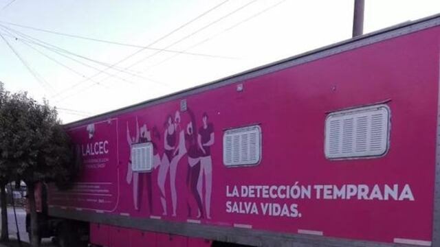 El Móvil Rosa continúa su recorrido por el país acercando la posibilidad de realizar mamografías gratuitas. Estará presente en Zavalla del 20 al 23 de septiembre. (Facebook Lalcec Zavalla)