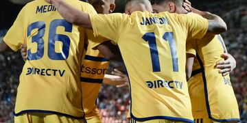 Boca le ganó a Godoy Cruz en Mendoza. Foto: Los Andes