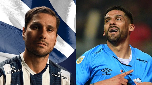 José Luis Palomino y Franco Jara, un gran duelo en el cruce entre Talleres y Belgrano.