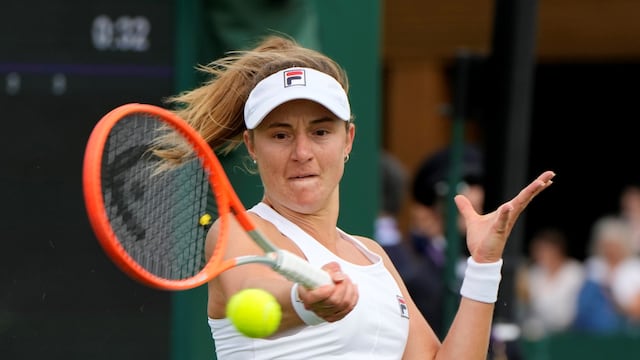 La tenista argentina perdió ante Tereza Martincova.