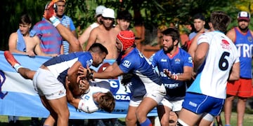 Duelo intenso entre Teqüe y UNSJ. No se sacaron diferencias.