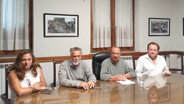Conferencia de Prensa Plan Quinquenal de pavimentación
