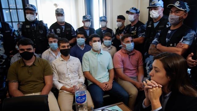 Los ocho rugbiers estarán nuevamente presentes en el recinto en el segundo día de declaraciones.