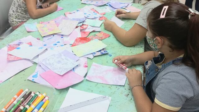 Huerta y talleres sustentables, los ejes de los encuentros con los infantes