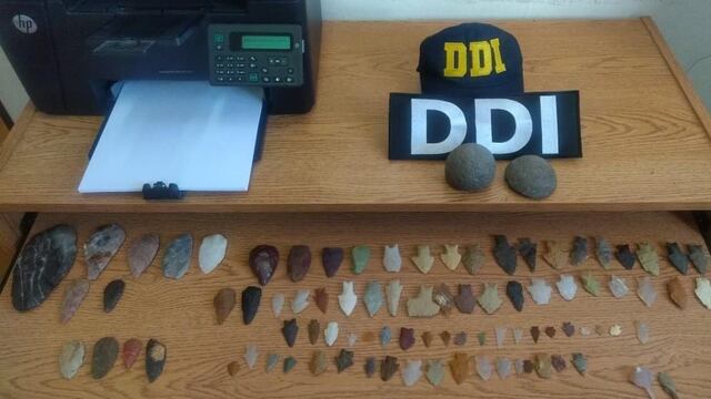 Los elementos fueron puestos a resguardo del Museo de Pico Truncado.