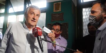 Desde Nación "nos discriminan permanentemente, pero logramos resistir, porque Jujuy está en marcha", dijo el gobernador Morales en Buenos Aires.