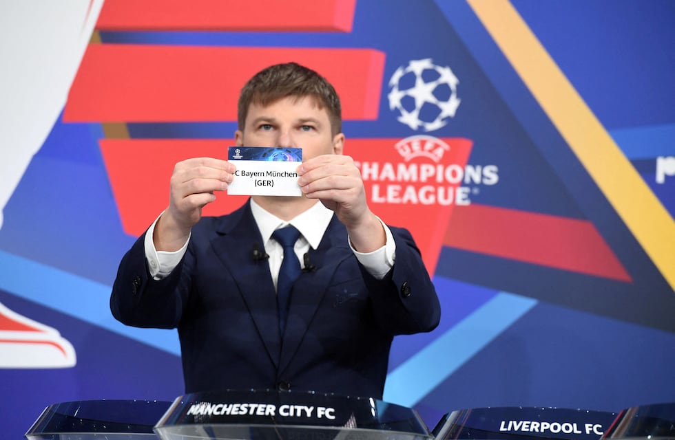 Anularon el sorteo de los octavos de final la Champions League y debieron repetirlo