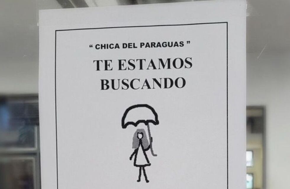 Le prestó su paraguas en Córdoba, se enamoró y compartió un cartel para encontrarla: las cómicas respuestas en las redes