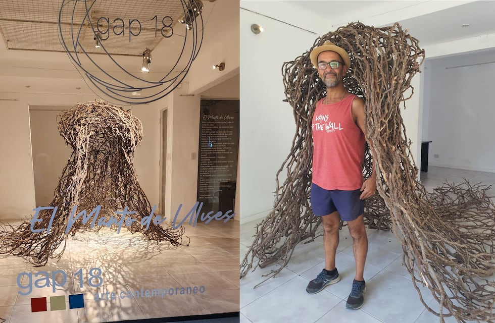 Gap18 presenta “El Manto de Ulises”, instalación escultórica de Marcelo Meza