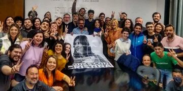 La foto que acompañó el comunicado.