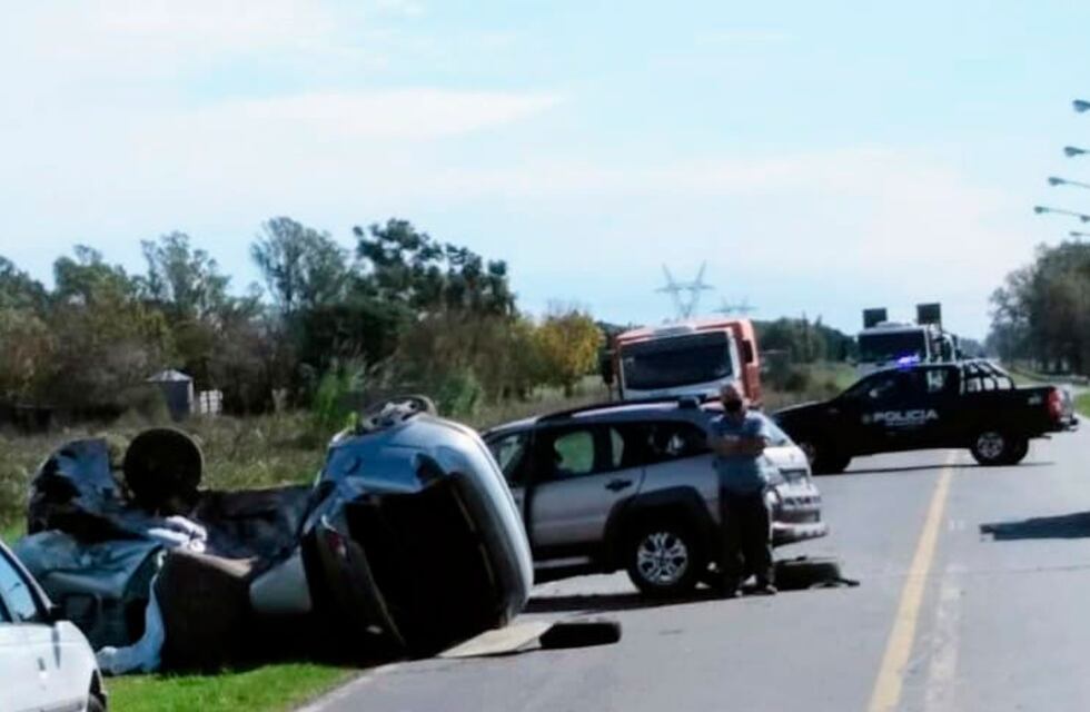 Murió una mujer y dos personas resultaron heridas en un choque sobre la ruta 34