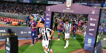 El último Talleres-San Lorenzo en Córdoba fue sin público visitante (Facundo Luque)