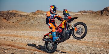 Luciano Benavides, ganador de la novena etapa del Dakar 2025.