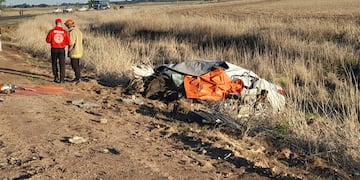 El conductor del auto falleció al intante y se trataba del exintendente de Achiras.