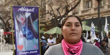 La madre de Abigail lucha porque se haga Justicia por su hija desde el primer día.