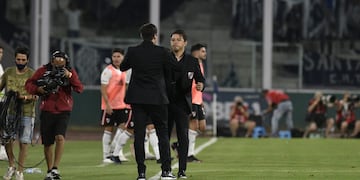 El reconocimiento de Marcelo Gallardo lo dice todo. El Cacique Medina y el respeto que se ganó con Talleres.