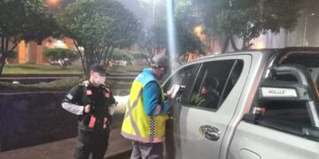 Controles de alcoholemia positivos en Oberá.