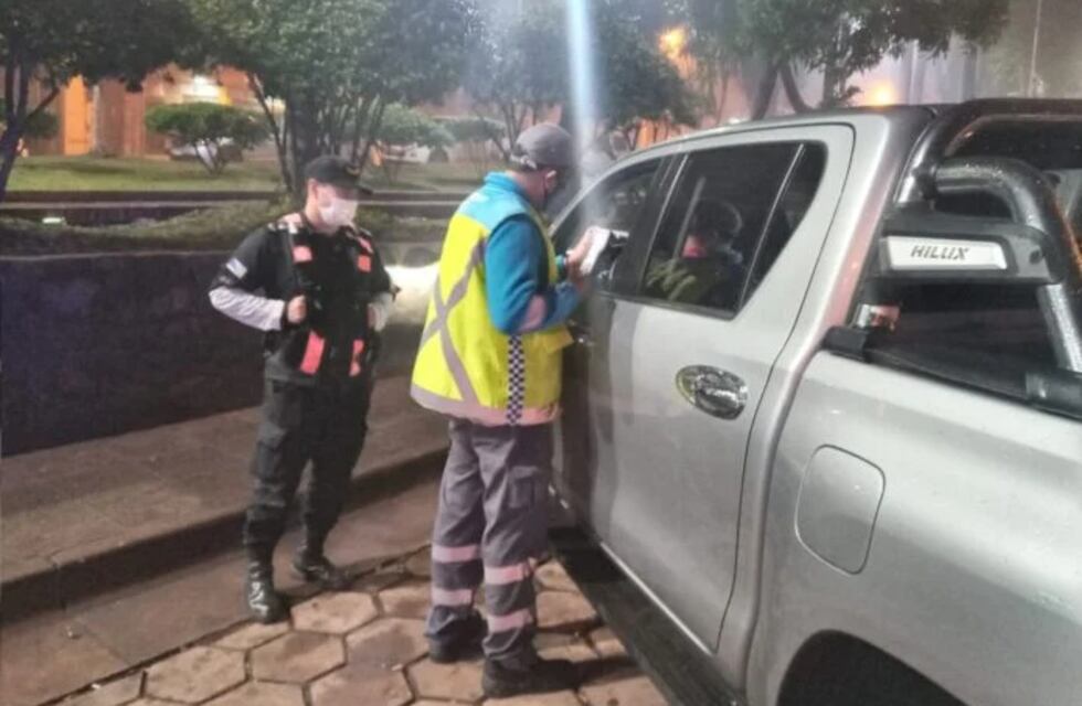 Controles de alcoholemia positivos en Oberá