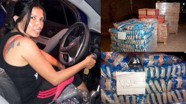 La dirigente social se entregó hoy a la Justicia.