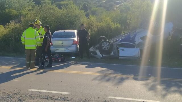 Choque fatal en Capilla del Monte